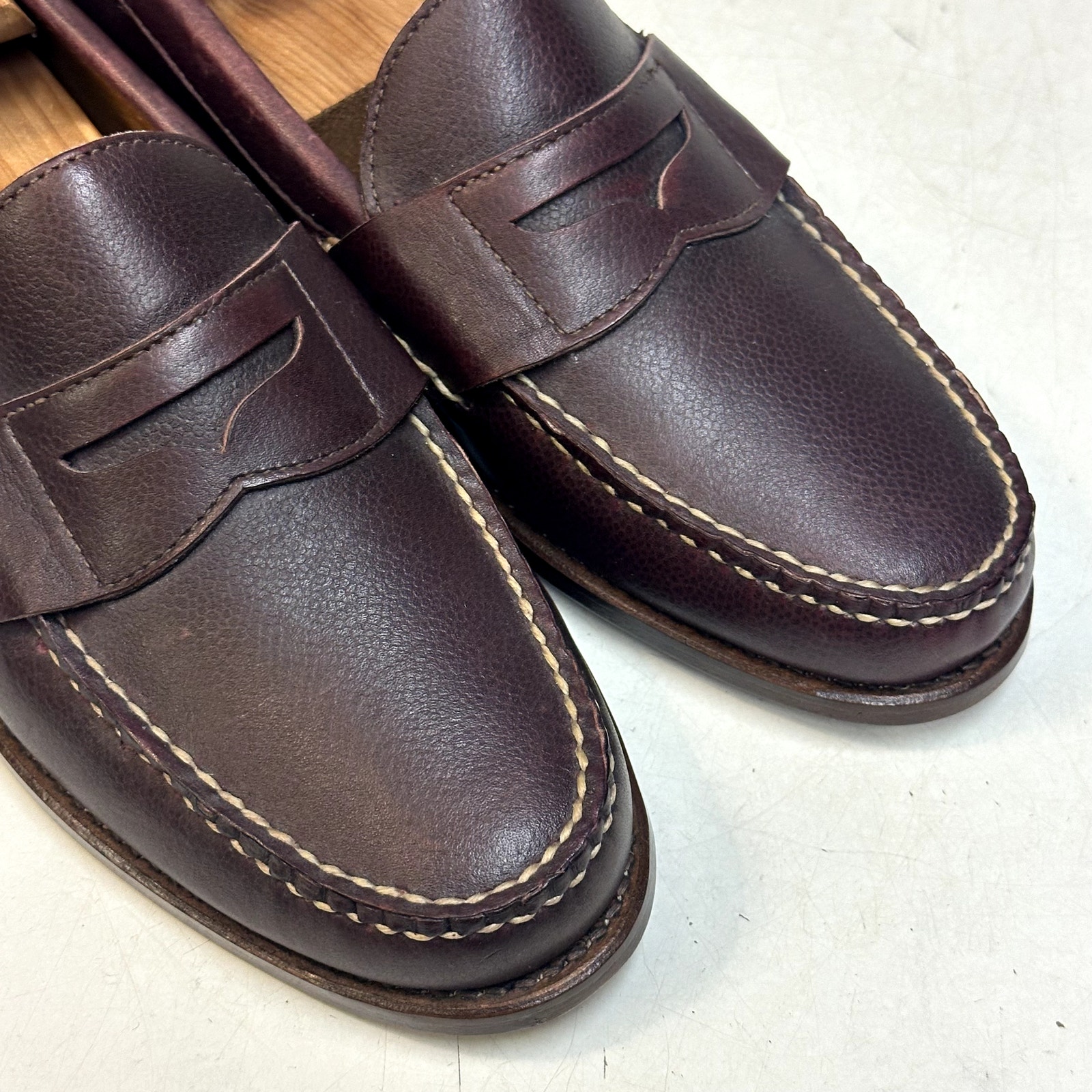 Nwot Rancourt & Co X Polo Ralph Lauren Edric Beefroll Penny Loafer Maine Usa 9.5 — image 8 of 8